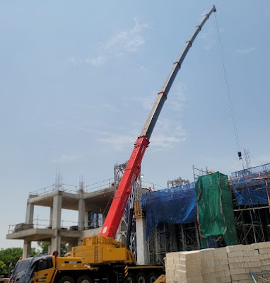 Crane Truck Hire Rental Services in Chennai